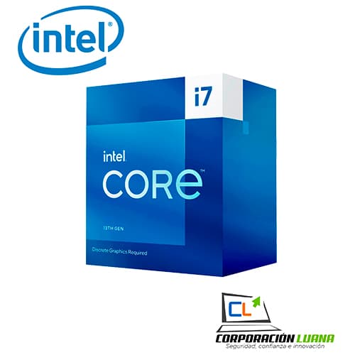 Imagen de PROCESADOR INTEL CORE I7 13700F ( BX8071513700F ) CACHE 30MB | 2.10 GHZ - 5.2 GHZ | LGA1700