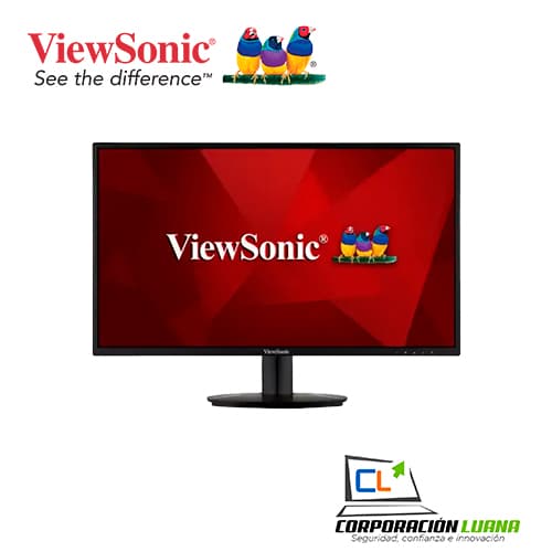 Imagen de MONITOR VIEWSONIC 27" ( VA2718-SH ) FHD | 75HZ - IPS | HDMI - VGA | NEGRO