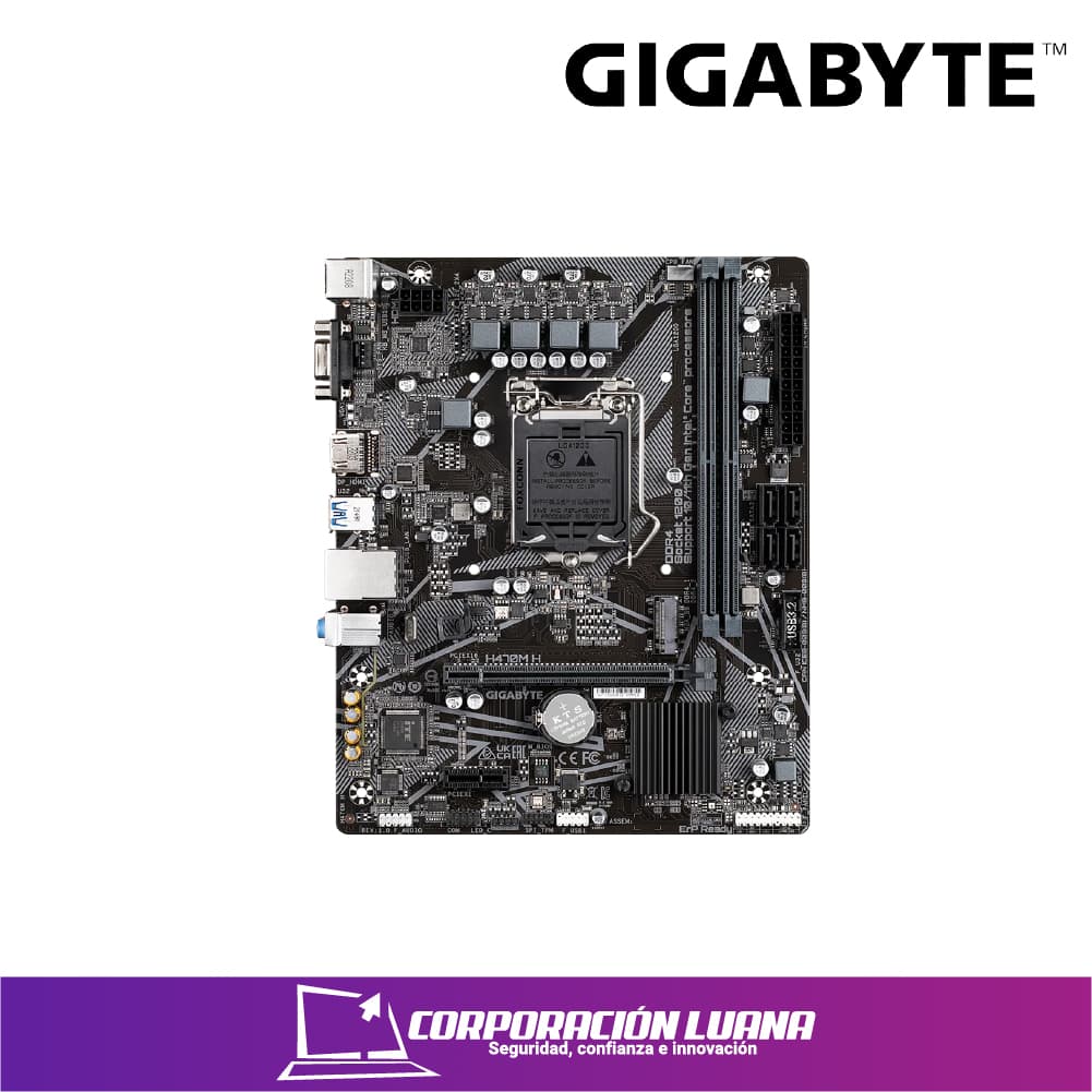 Imagen de MOTHERBOARD GIGABYTE H470M H ( H470M-H ) DDR4 | LGA1200
