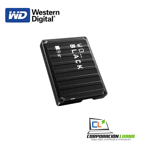 Imagen de DISCO DURO EXTERNO WESTERN DIGITAL P10 4TB ( WDBA3A0040BBK-WESN ) NEGRO