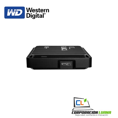 Imagen de DISCO DURO EXTERNO WESTERN DIGITAL P10 4TB ( WDBA3A0040BBK-WESN ) NEGRO