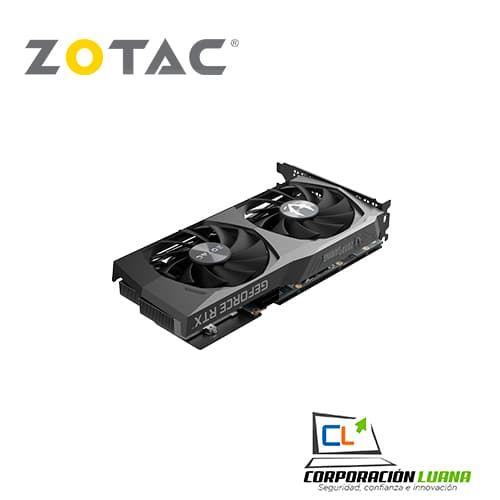 Imagen de TARJETA DE VIDEO ZOTAC RTX 3060 TWIN EDGE ( 9288-FN630-201Z8 ) 8GB | X2 FAN | GDDR6 - 128 BIT | 3 DP - 1 HDMI