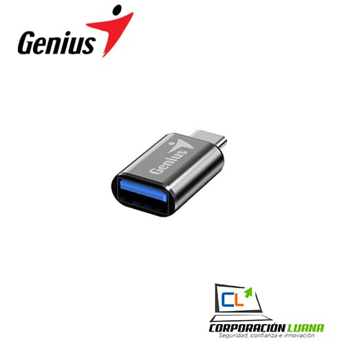 Foto del producto ADAPTADOR GENIUS USB-C A USB-A ( 32590002400 ) ACC-C2A