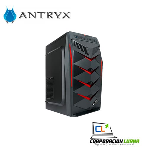 CASE ANTRYX ELEGANT 650 ( AC-E650-350CP ) C/FUENTE 350W REAL | USB3.0
