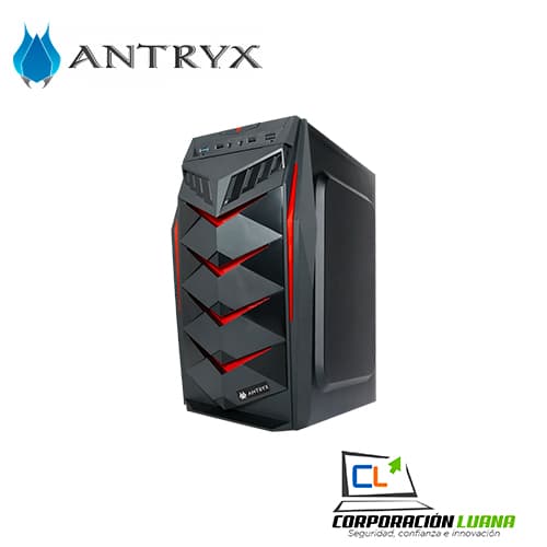 Imagen de CASE ANTRYX ELEGANT 650 ( AC-E650-350CP ) C/FUENTE 350W REAL | USB3.0