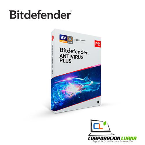 LICENCIA ANTIVIRUS BITDEFENDER PLUS ( B11010056 ) 1PC - 12M