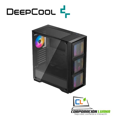 Imagen de CASE DEEP COOL MATREXX 50 4FS MESH ( DP-ATX-MATREXX50-MESH-4FS ) S/ FUENTE | NEGRO | 1 PANEL