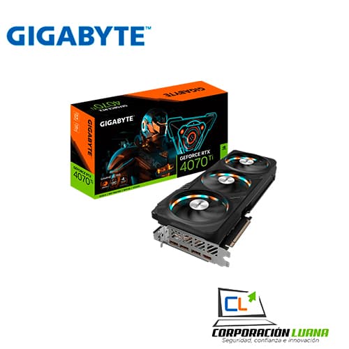 Imagen de TARJETA DE VIDEO GIGABYTE RTX 4070 TI ( GV-N407TGAMING OC-12GD ) 12GB | X3 FAN | DLSS 3 | OC