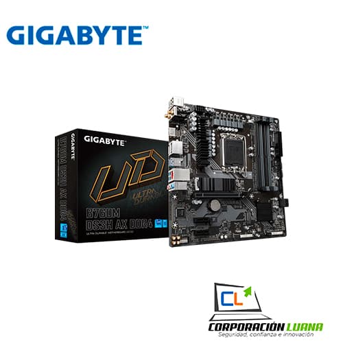 Foto del producto MOTHERBOARD B760M DS3H AX ( B760M-DS3H ) DDR4 | LGA1700