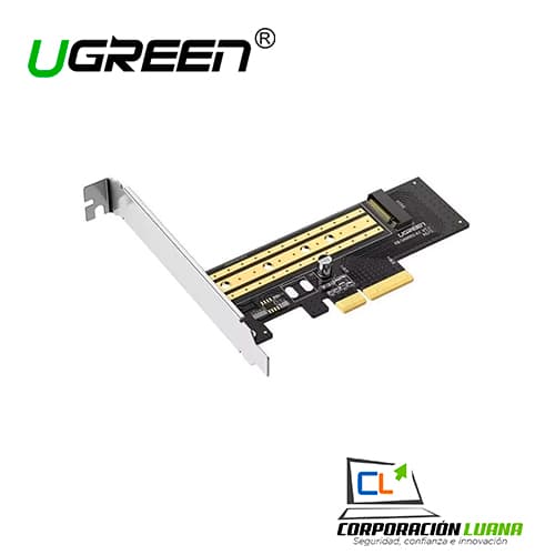ADAPTADOR M.2 NVME PCI-E3 X4 UGREEN ( 70503 ) EXPRESS