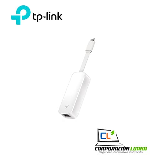 Foto del producto ADAPTADOR TP-LINK  ( UE300C ) TIPO C  A RJ45 GIGABIT 10/100/1000MBPS