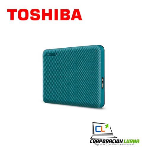 Foto del producto DISCO DURO EXTERNO TOSHIBA 2TB CANVIO ADVANCE ( HDTCA20XG3AA ) VERDE | USB 3.2