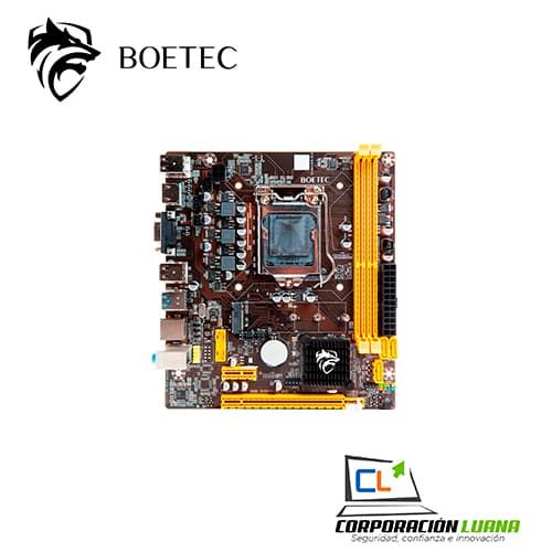 Imagen de MOTHERBOARD BOETEC H75 INTEL DDR3 LGA 1155