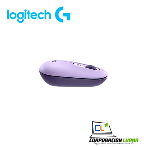 Imagen de MOUSE LOGITECH POP BLUETOOTH COSMOS LAVENDER LILAC (910-006647)