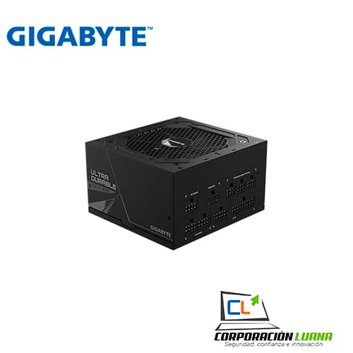 Imagen de FUENTE DE PODER GIGABYTE UD1000 ( GP-UD1000GM PG5 GUS2 ) 1000W GOLD | FULL MODULAR