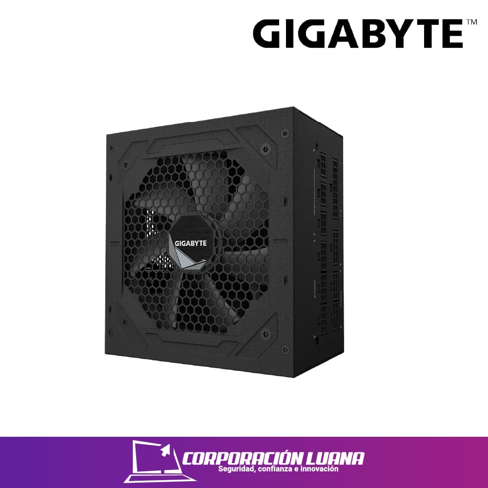 Imagen de FUENTE DE PODER GIGABYTE UD1000 ( GP-UD1000GM PG5 GUS2 ) 1000W GOLD | FULL MODULAR