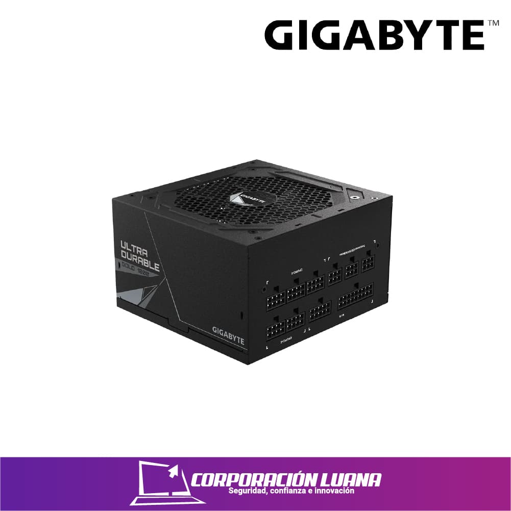 Imagen de FUENTE DE PODER GIGABYTE UD1000 ( GP-UD1000GM PG5 GUS2 ) 1000W GOLD | FULL MODULAR