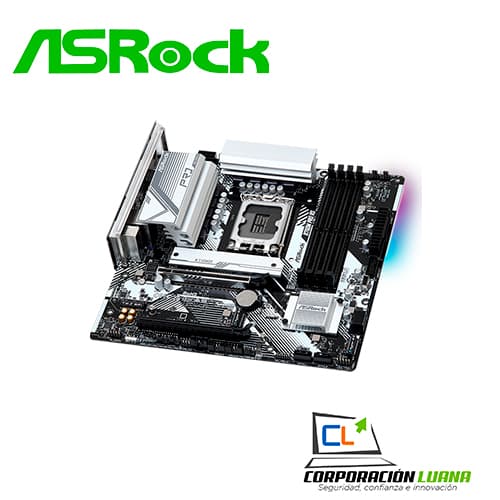 Imagen de MOTHERBOARD ASROCK B760M PRO RS ( 90-MXBLH0-A0UAYZ ) LGA1700 | DDR5