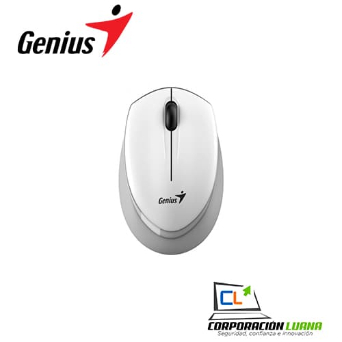 Foto del producto MOUSE INALAMBRICO GENIUS NX-7009 ( 31030030402 ) BLUEYE | BLANCO/GRIS