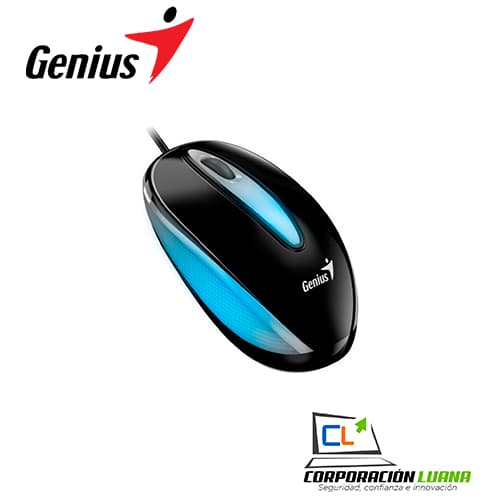 MOUSE GENIUS DX-MINI USB OPTICO RGB BLACK ( 31010025400 )