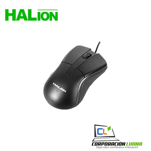 MOUSE HALION HUNTER HA-M809 ( BOUHA809 ) NEGRO USB