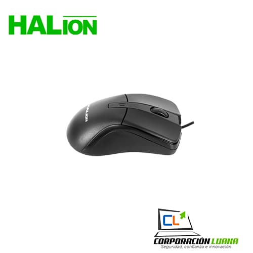 Imagen de MOUSE HALION HUNTER HA-M809 ( BOUHA809 ) NEGRO USB