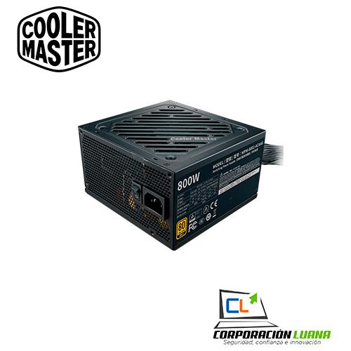 FUENTE DE PODER COOLER MASTER G800 ( MPW-8001-ACAAG-U2 ) 800W | GOLD