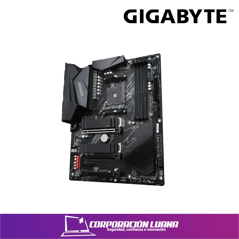Imagen de MOTHERBOARD GIGABYTE B550 AORUS ELITE AX V2 ( B550 AORUS ELITE AX V2 ) DDR4 | AM4