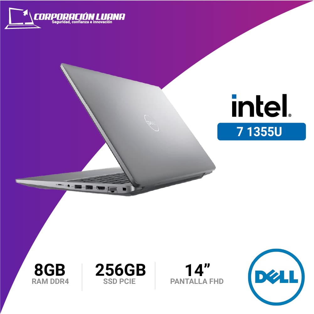 Imagen de LAPTOP DELL LATITUDE 5440 INTEL I7 1355U ( 3N58R ) RAM 8GB | SSD 256GB | 14" FHD | WIN 11