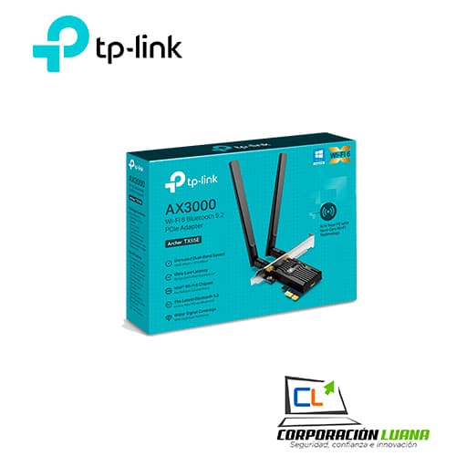 Imagen de ADAPTADOR TP-LINK AX3000 ( TL-ARCHER-TX55E ) WIFI 6 | BT 5.2