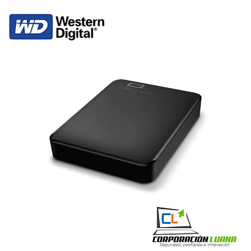 DISCO DURO EXTERNO WESTERN DIGITAL ELEMENTS 5TB ( WDBU6Y0050BBK-WESN ) USB