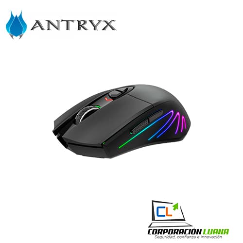 MOUSE GAMER ANTRYX SCORPIO II CHROME STORM ( AGM-CS5500WK ) INALAMBRICO | LED REGB