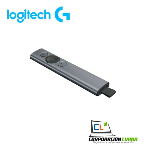 PRESENTADOR PUNTERO LASER LOGITECH SPOTLIGHT ( 910-005216 ) 30M | BT - WIRELESS 2.4