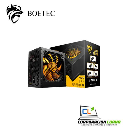 FUENTE DE PODER BOETEC ATX ( 350W-ATX ) 350W