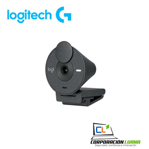 Imagen de CAMARA WEB LOGITECH BRIO 300 ( 960-001413 ) FHD | USB-C | NEGRO