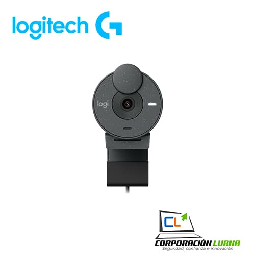 Imagen de CAMARA WEB LOGITECH BRIO 300 ( 960-001413 ) FHD | USB-C | NEGRO