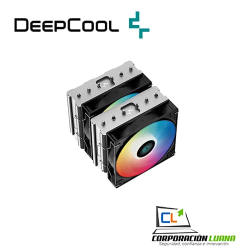 Imagen de COOLER PROCESADOR DEEPCOOL AG620 ( R-AG620-BKANMN-G-1 ) AMD/INTEL | ARGB