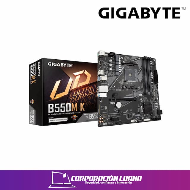 MOTHERBOARD GIGABYTE B550M-K ( MB550GBT00 ) AM4 | DDR4