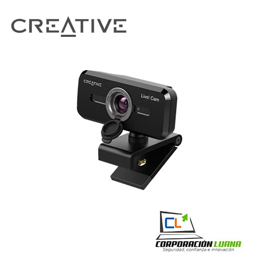 Foto del producto CAMARA CREATIVE LIVE CAM SYNC V2 FHD 1080P C/TAPA DUAL MIC USB NEGRO ( 73VF088000000 )