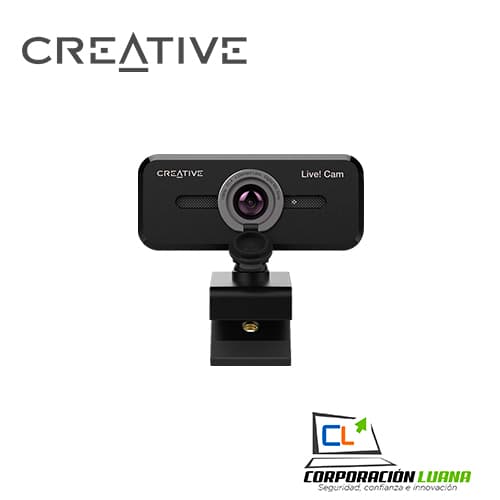 Imagen de CAMARA CREATIVE LIVE CAM SYNC V2 FHD 1080P C/TAPA DUAL MIC USB NEGRO ( 73VF088000000 )