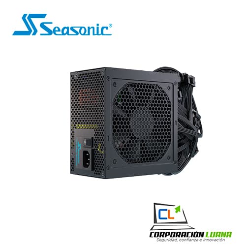 Imagen de FUENTE DE PODER SEASONIC 750W ( G12-750GC ) GOLD | NO MODULAR