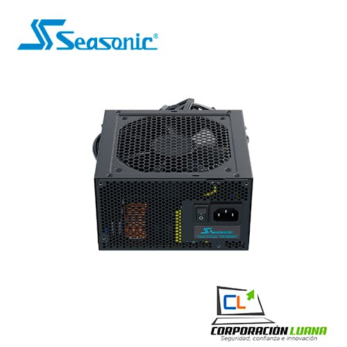 Imagen de FUENTE DE PODER SEASONIC 750W ( G12-750GC ) GOLD | NO MODULAR