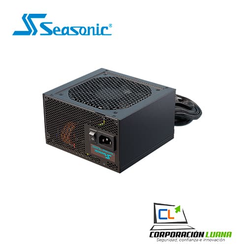 Imagen de FUENTE DE PODER SEASONIC 850W ( G12-850GM ) GOLD | SEMI MODULAR