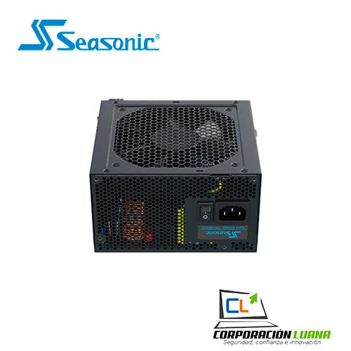 Imagen de FUENTE DE PODER SEASONIC 850W ( G12-850GM ) GOLD | SEMI MODULAR