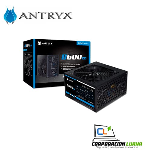 FUENTE DE PODER ANTRYX B600 V3 ( AP-B600RV3S-R ) 600W