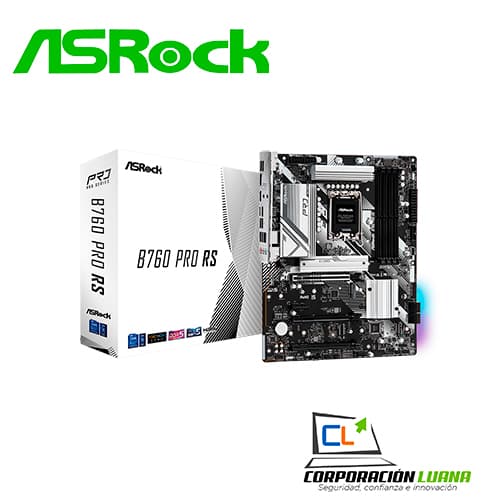 Imagen de MOTHERBOARD ASROCK B760 PRO RS ( B760PRO-RS ) DDR5 | LGA1700