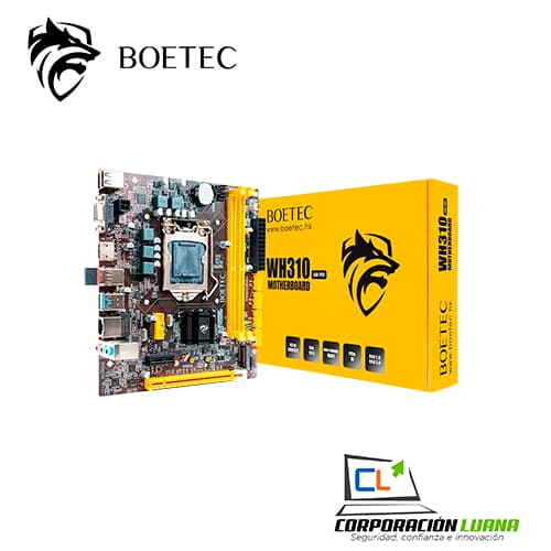 Imagen de MOTHERBOARD BOETEC ( WH310 ) DDR4 | LGA 1151