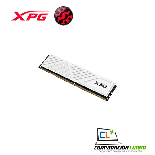 Imagen de MEMORIA RAM XPG GAMMIX D35 8GB 3200 MHZ ( AX4U32008G16A ) DDR4 | BLANCO