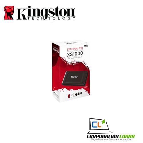 SSD EXTERNO KINGSTON 2TB ( XS1000/2000G ) USB-C A USB