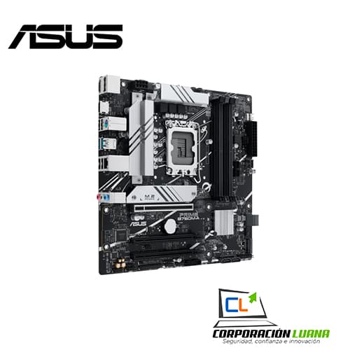 Imagen de MOTHERBOARD ASUS PRIME B760M-A ( 90MB1EK0-M0AAY0 ) DDR5 | LGA1700